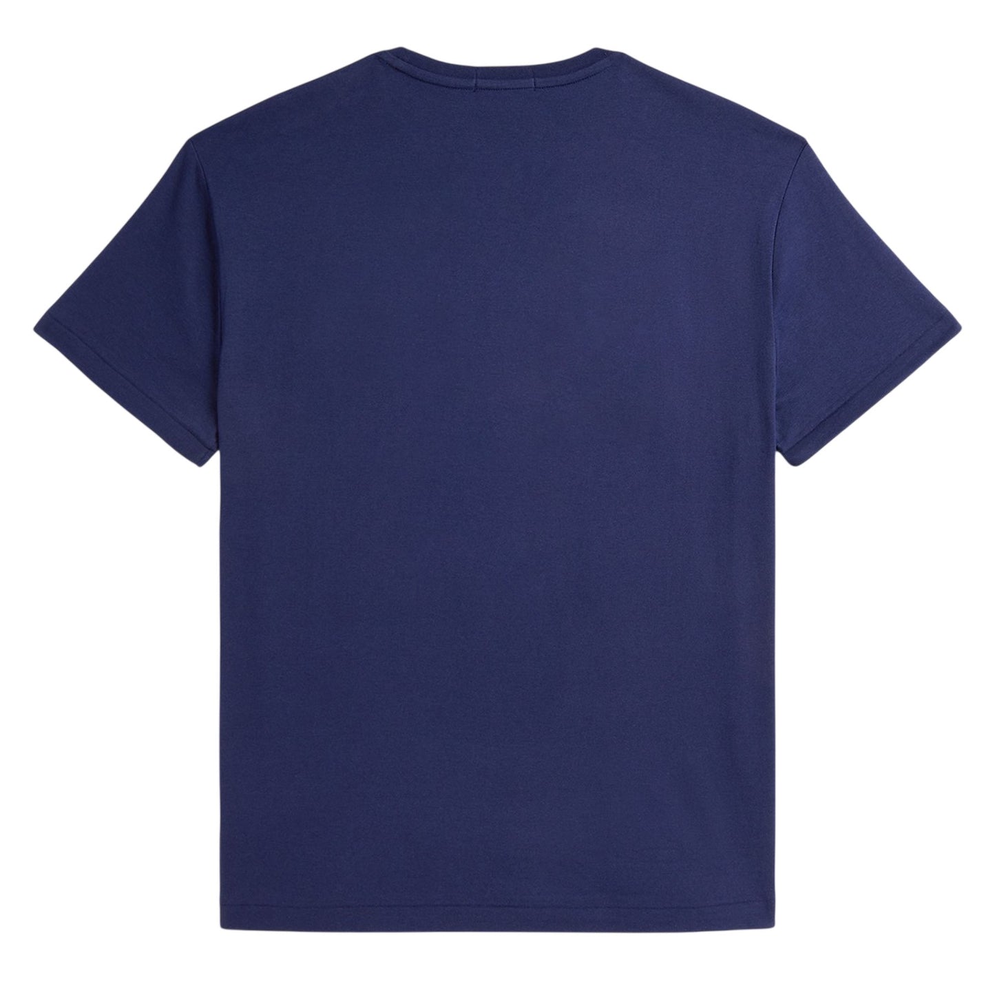 Navy - Back - Ralph Lauren Mens Logo Jersey Cotton Classic T-Shirt