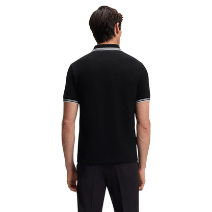 Jet Black - Back - Original Creator Mens Essential Pique Polo Shirt