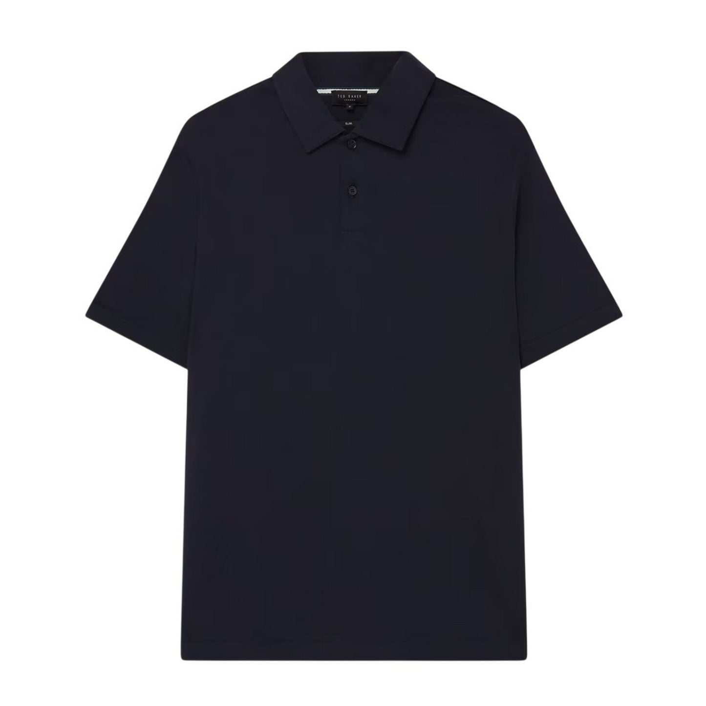 Navy - Front - Ted Baker Mens Mercerised Cotton Polo Shirt
