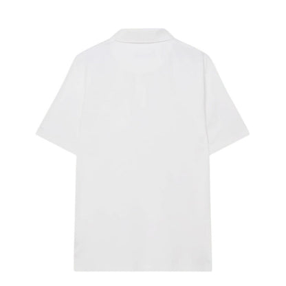 White - Back - Ted Baker Mens Mercerised Cotton Polo Shirt