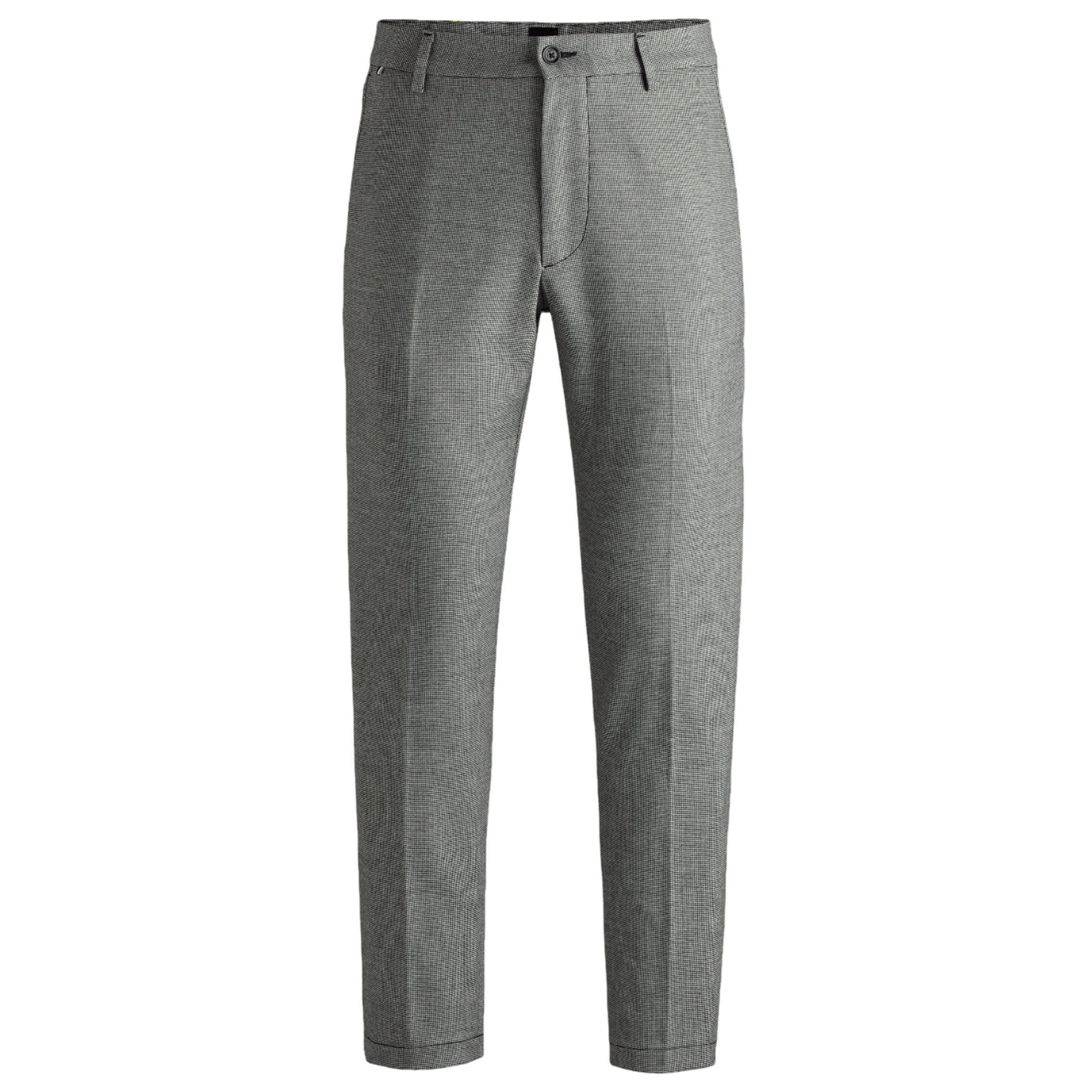 Black - Front - Boss Mens Regular Trousers