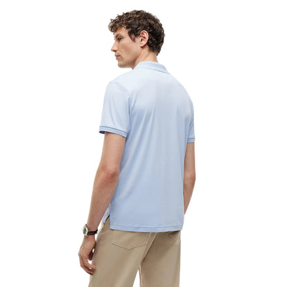 Breezy Blue - Back - Tommy Hilfiger Mens Interlock Polo Shirt