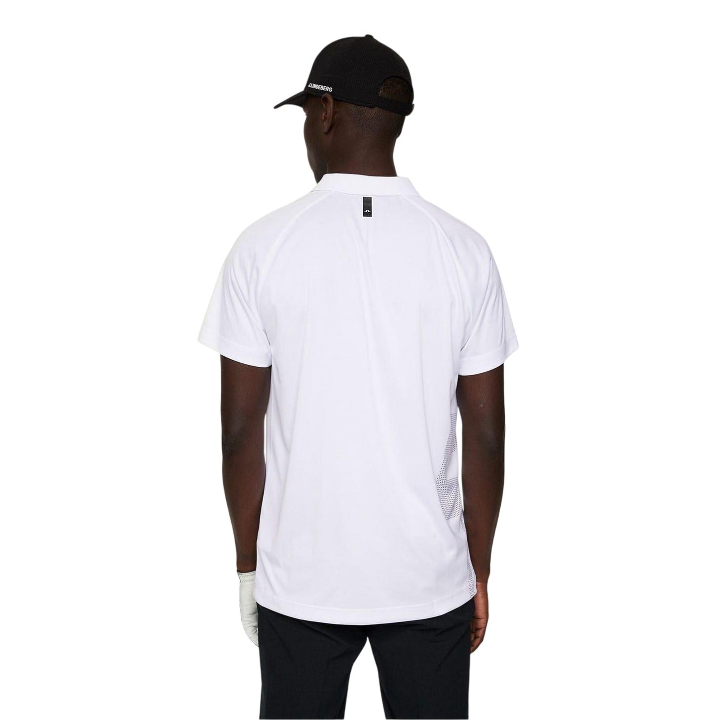 White - Lifestyle - J.Lindeberg Mens Sola Polo Shirt