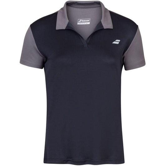 Black - Front - Babolat Womens-Ladies Play Polo Shirt