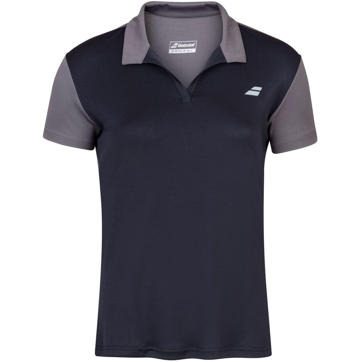 Black - Front - Babolat Womens-Ladies Play Polo Shirt