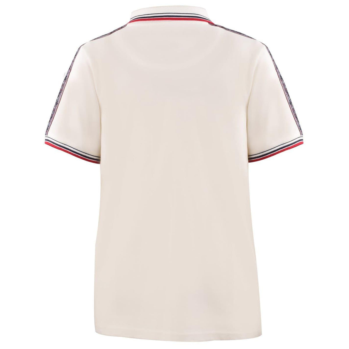 White - Back - Pretty Green Mens Eclipse Regular Short-Sleeved Polo Shirt