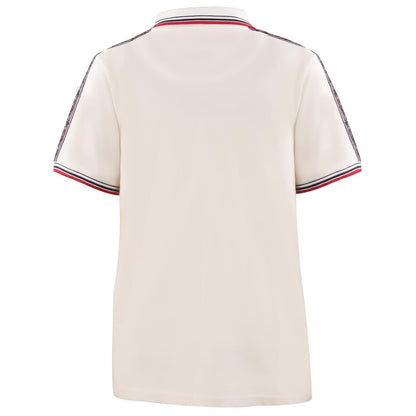White - Back - Pretty Green Mens Eclipse Regular Short-Sleeved Polo Shirt