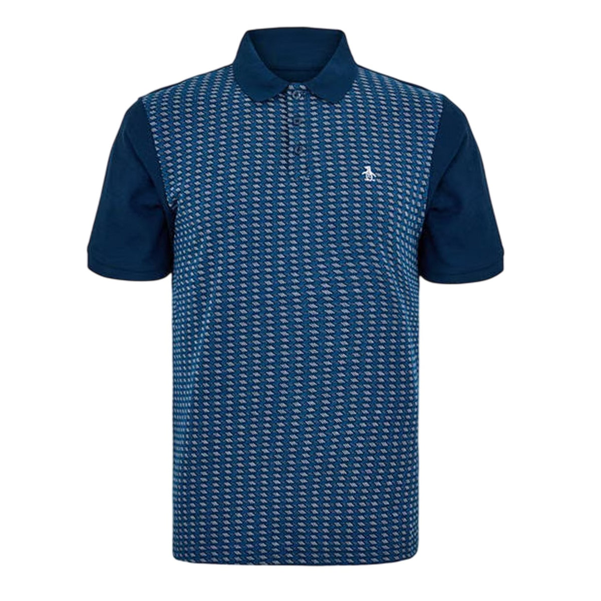 Yale Blue - Front - Original Penguin Mens Embroidered Regular Polo Shirt