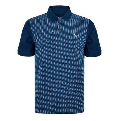 Yale Blue - Front - Original Penguin Mens Embroidered Regular Polo Shirt