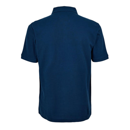 Yale Blue - Back - Original Penguin Mens Embroidered Regular Polo Shirt