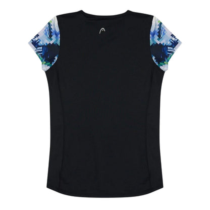 Blue - Back - Head Childrens-Kids Mia T-Shirt
