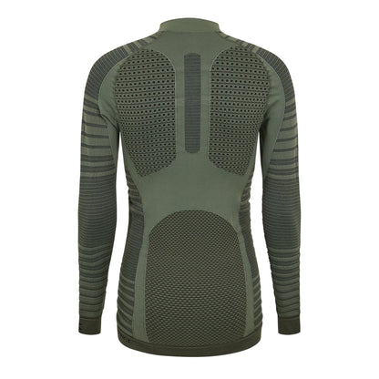 Green - Back - Diadora Mens Quarter Zip Long-Sleeved Top