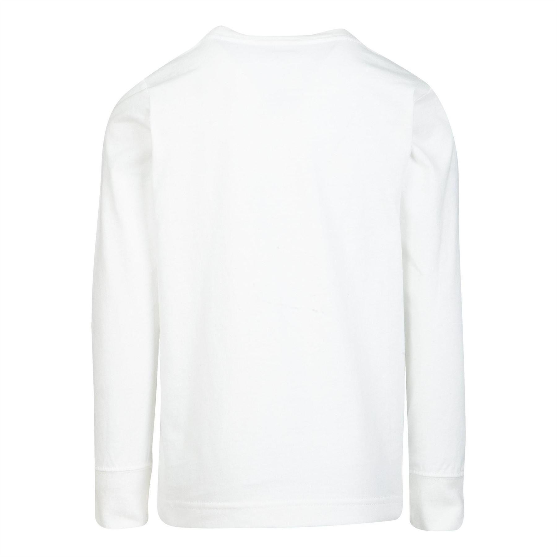 Sail - Back - Nike Childrens-Kids Logo Long-Sleeved T-Shirt