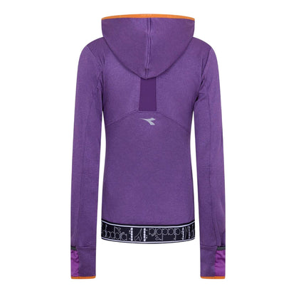 Purple - Back - Diadora Womens-Ladies Performance Top