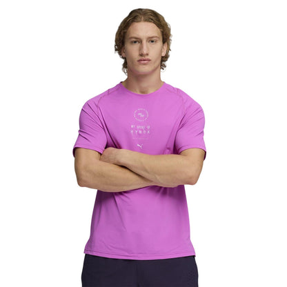 Orchid - Side - Puma Mens Hyrox DryElite Training T-Shirt