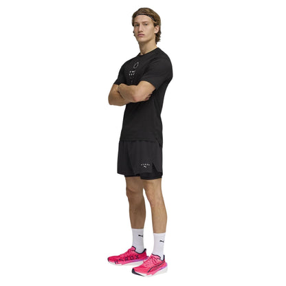 Black - Pack Shot - Puma Mens Hyrox DryElite Training T-Shirt