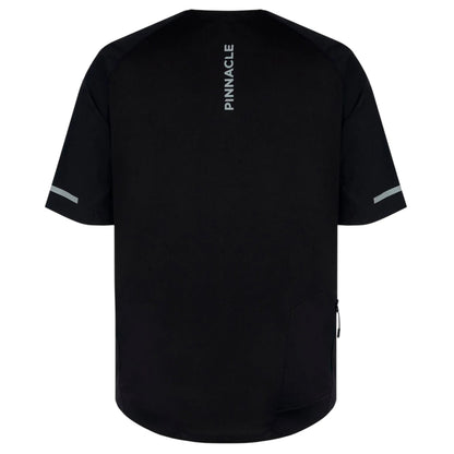Black - Back - Pinnacle Mens Logo Cycling Jersey