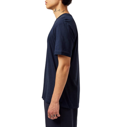 Dark Blue - Side - Hugo Mens Diragolino Chest Logo T-Shirt