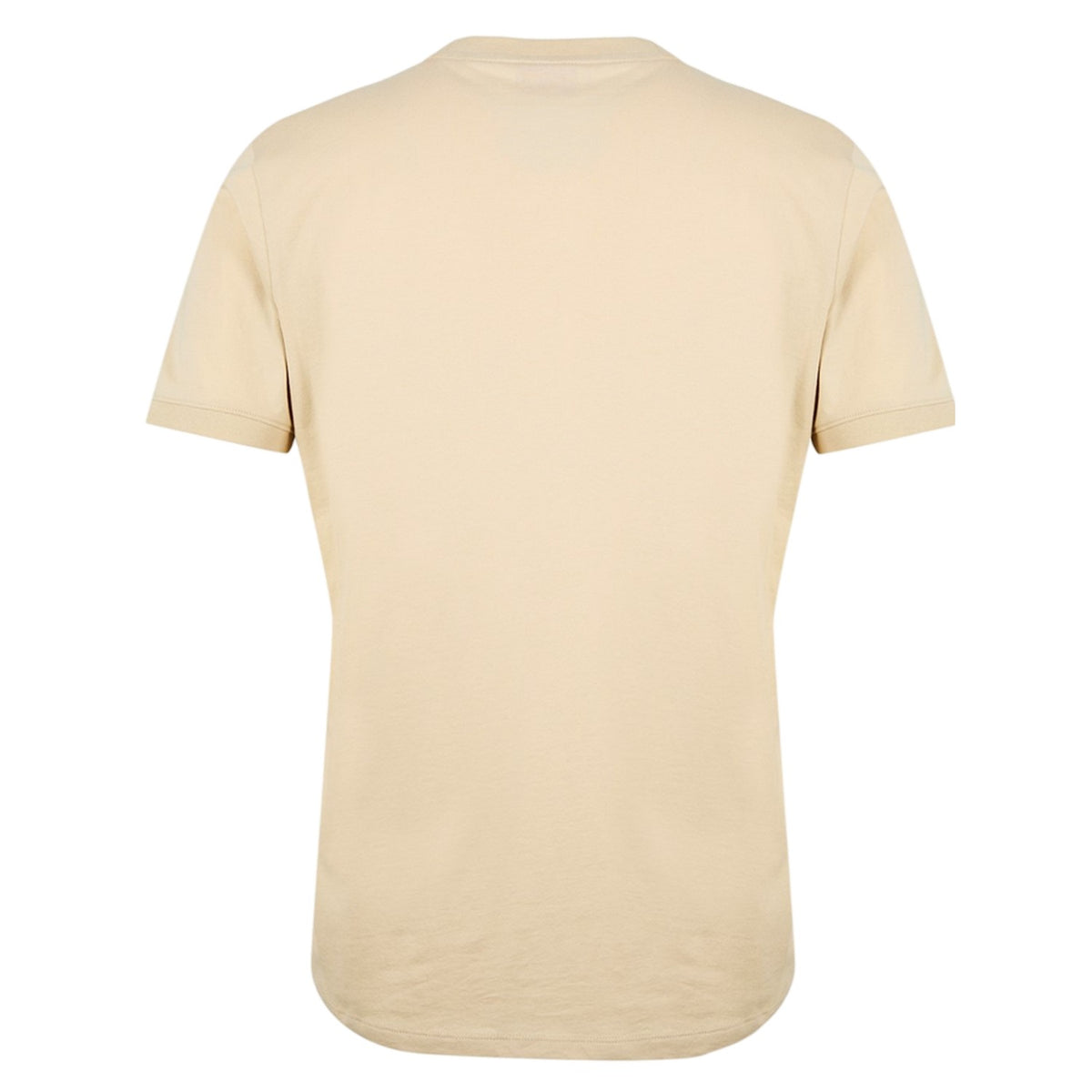 Beige - Back - Hugo Mens Diragolino Chest Logo T-Shirt