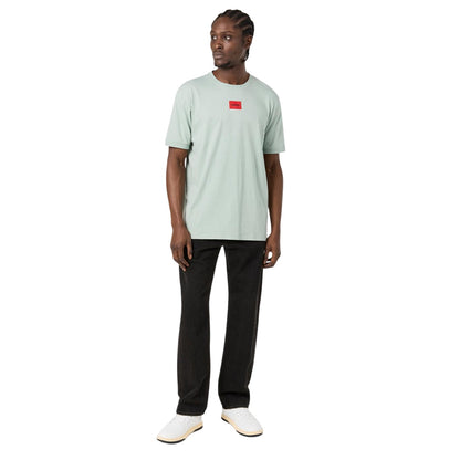 Light Green - Lifestyle - Hugo Mens Diragolino Chest Logo T-Shirt