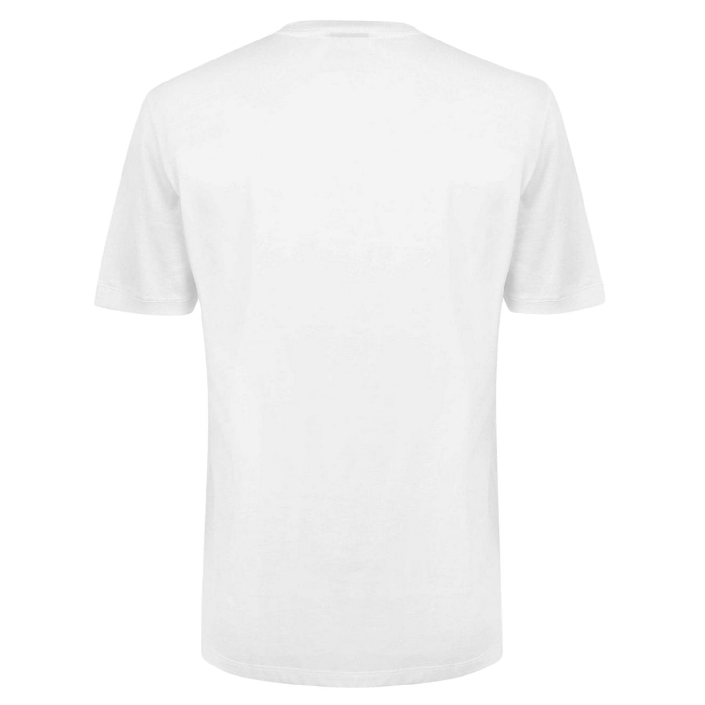 White - Back - Hugo Mens Diragolino Chest Logo T-Shirt