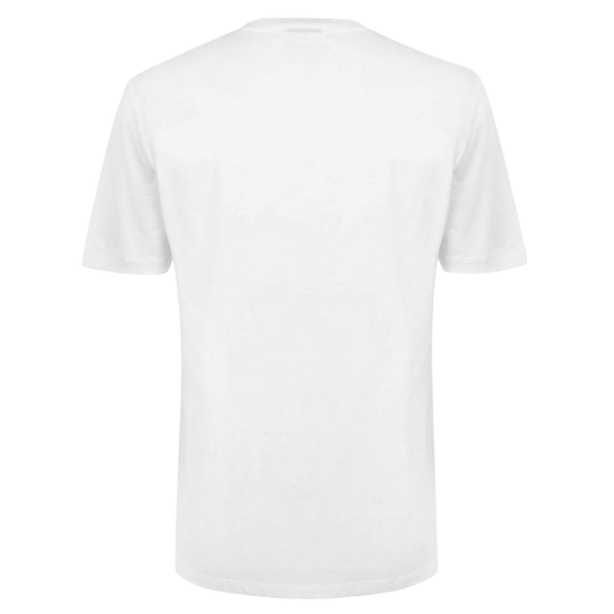 White - Back - Hugo Mens Diragolino Chest Logo T-Shirt
