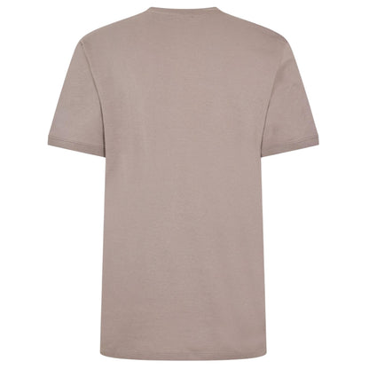 Brown - Back - Hugo Mens Diragolino Chest Logo T-Shirt