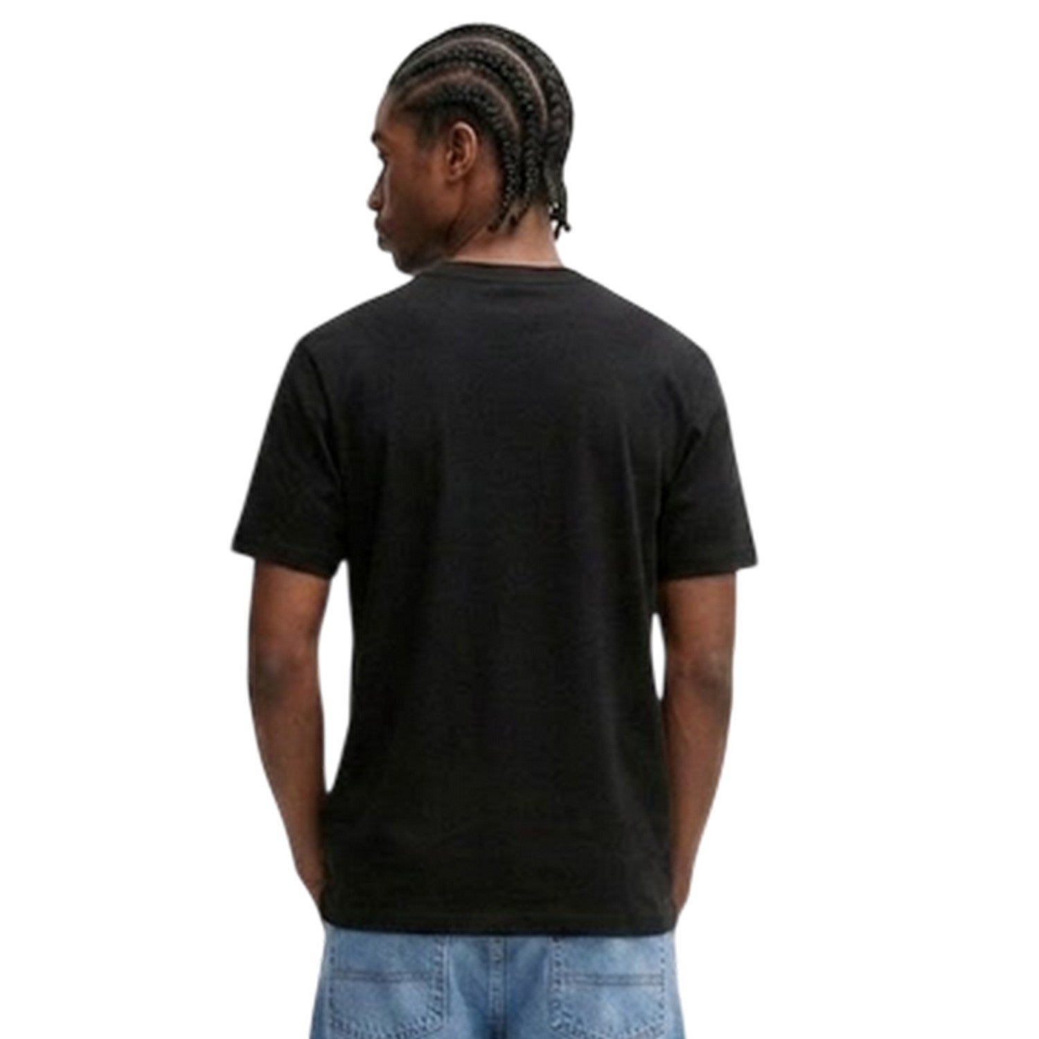 Black - Back - Hugo Boss Unisex Adult Box Logo T-Shirt