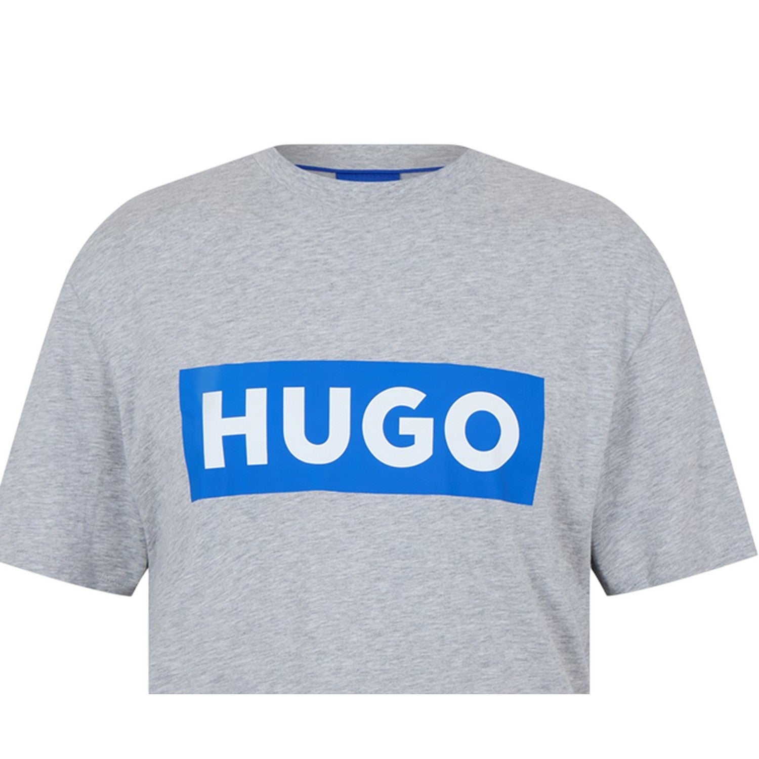 Grey Marl - Side - Hugo Boss Unisex Adult Box Logo T-Shirt