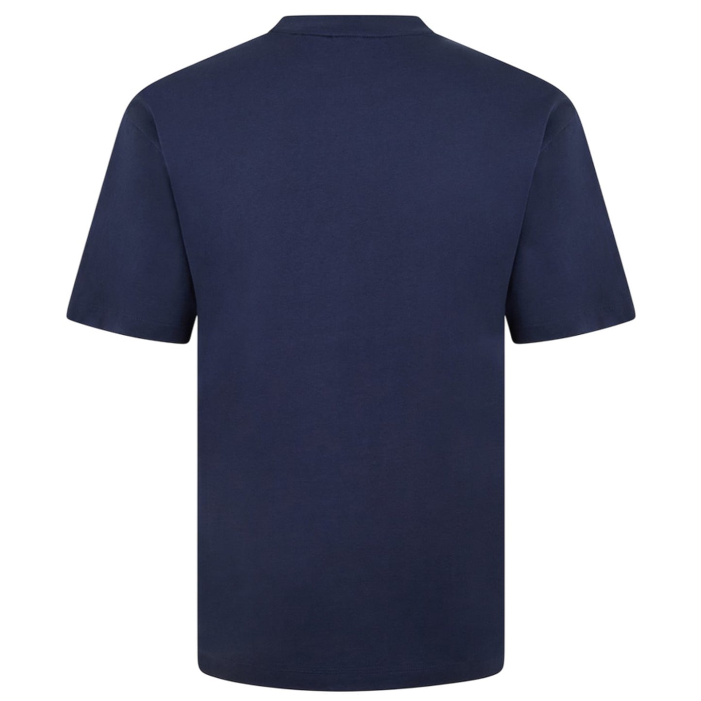 Navy - Back - Hugo Boss Unisex Adult Box Logo T-Shirt