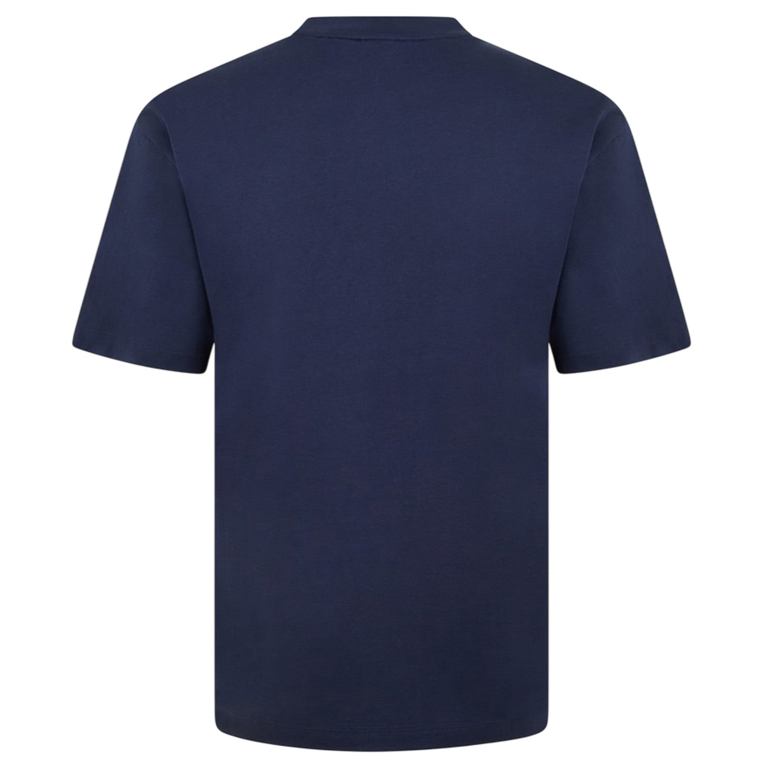 Navy - Back - Hugo Boss Unisex Adult Box Logo T-Shirt