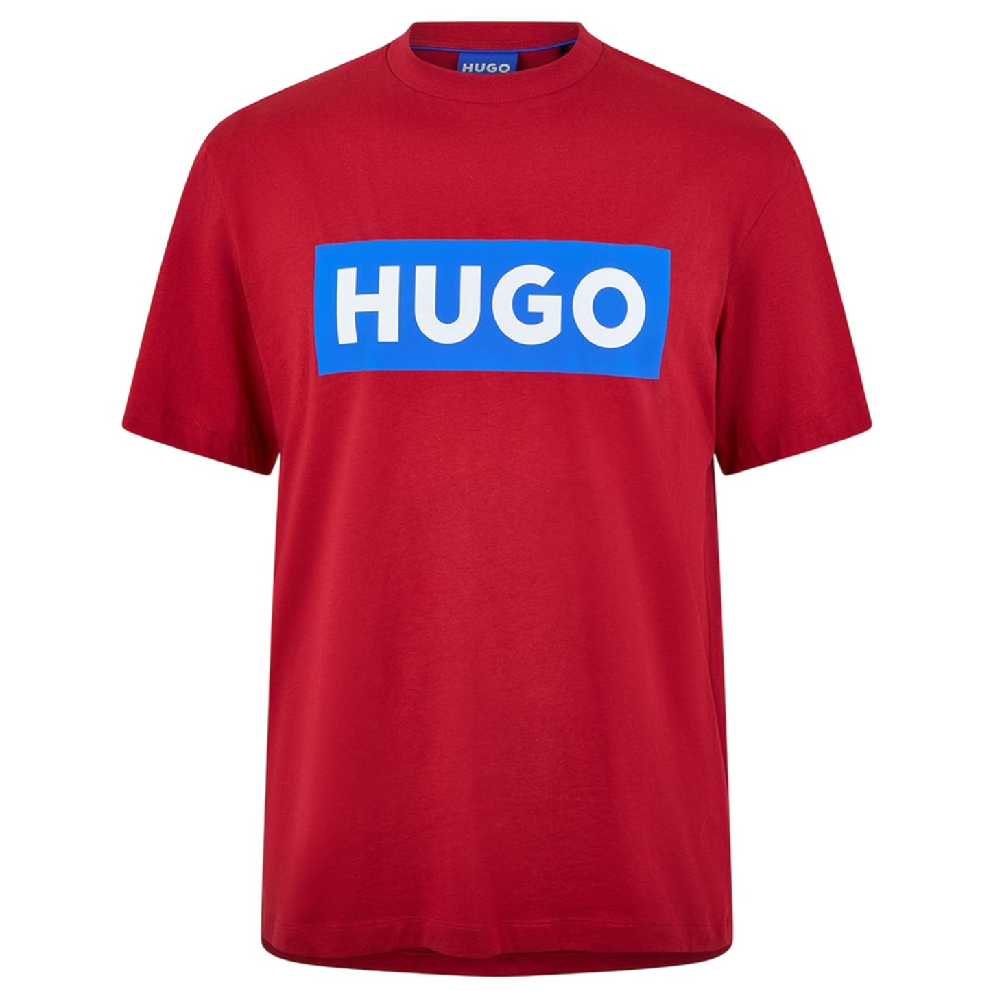 Rio Red - Front - Hugo Boss Unisex Adult Box Logo T-Shirt
