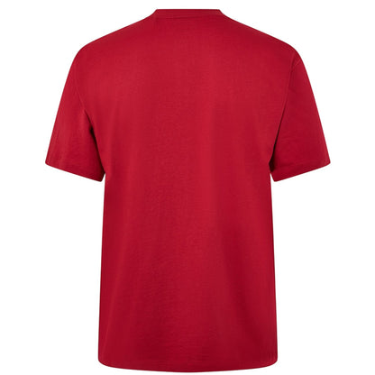 Rio Red - Back - Hugo Boss Unisex Adult Box Logo T-Shirt