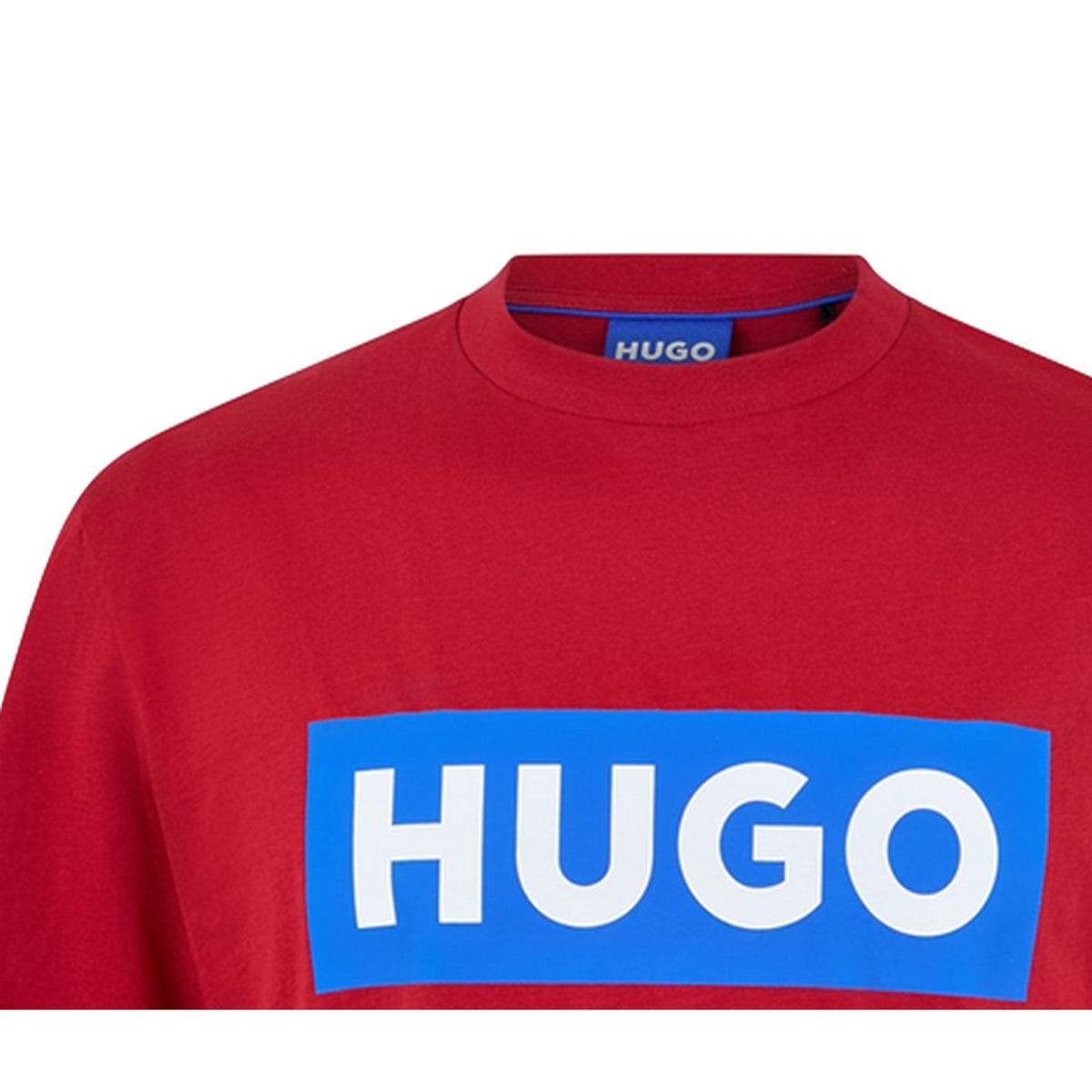 Rio Red - Side - Hugo Boss Unisex Adult Box Logo T-Shirt