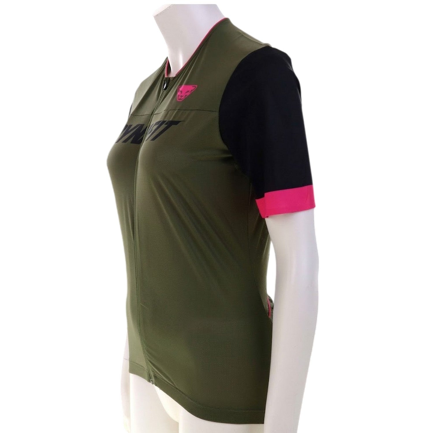 Moss - Side - Dynafit Womens-Ladies Colour Block T-Shirt