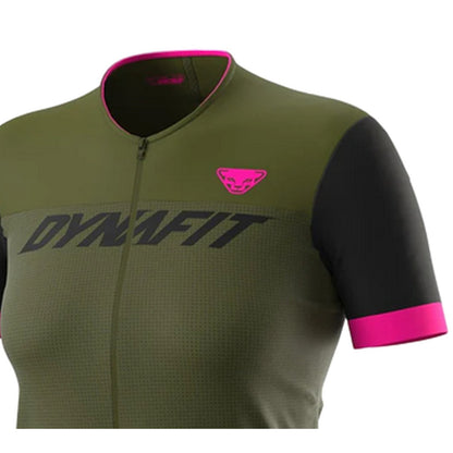 Moss - Lifestyle - Dynafit Womens-Ladies Colour Block T-Shirt