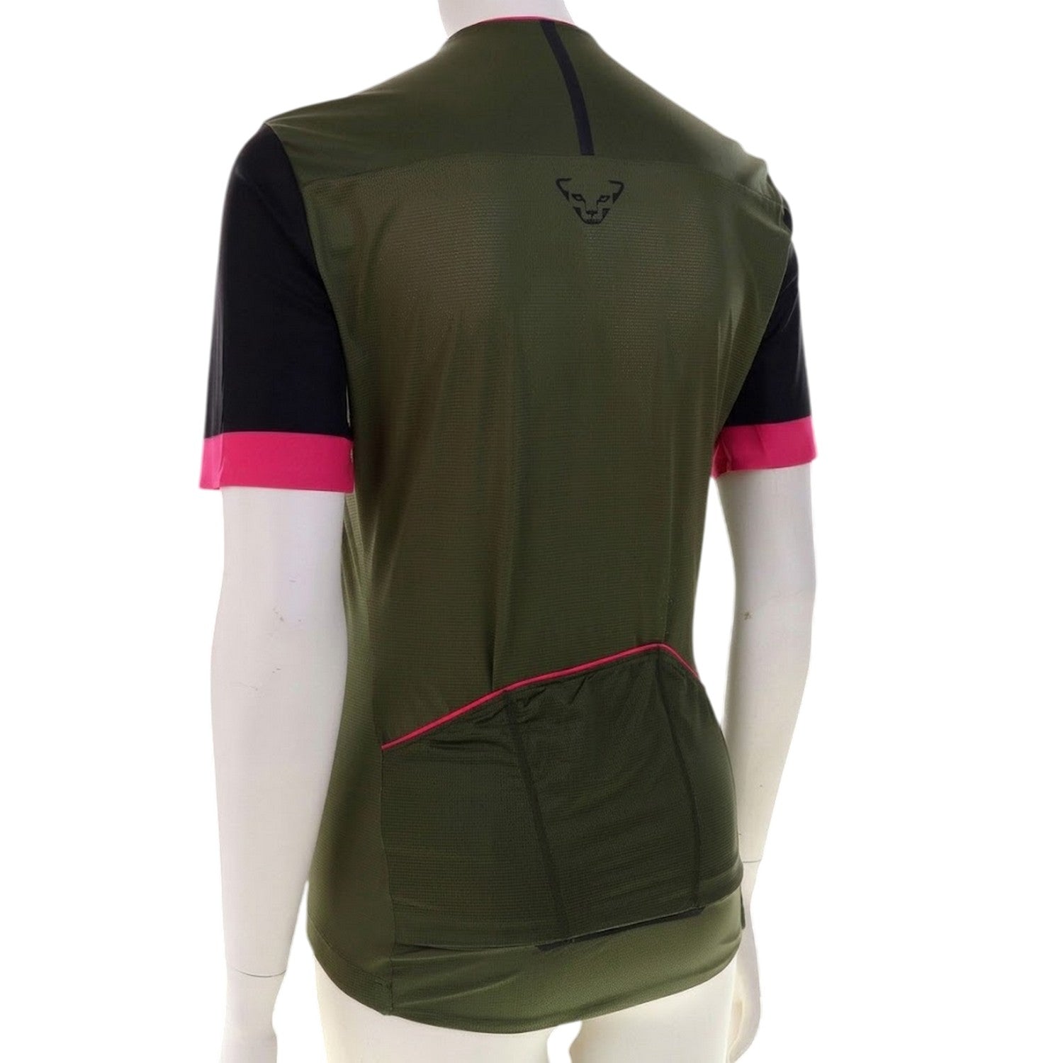 Moss - Back - Dynafit Womens-Ladies Colour Block T-Shirt