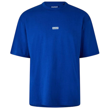 Blue - Front - Hugo Mens MCMXCIII Back Print T-Shirt