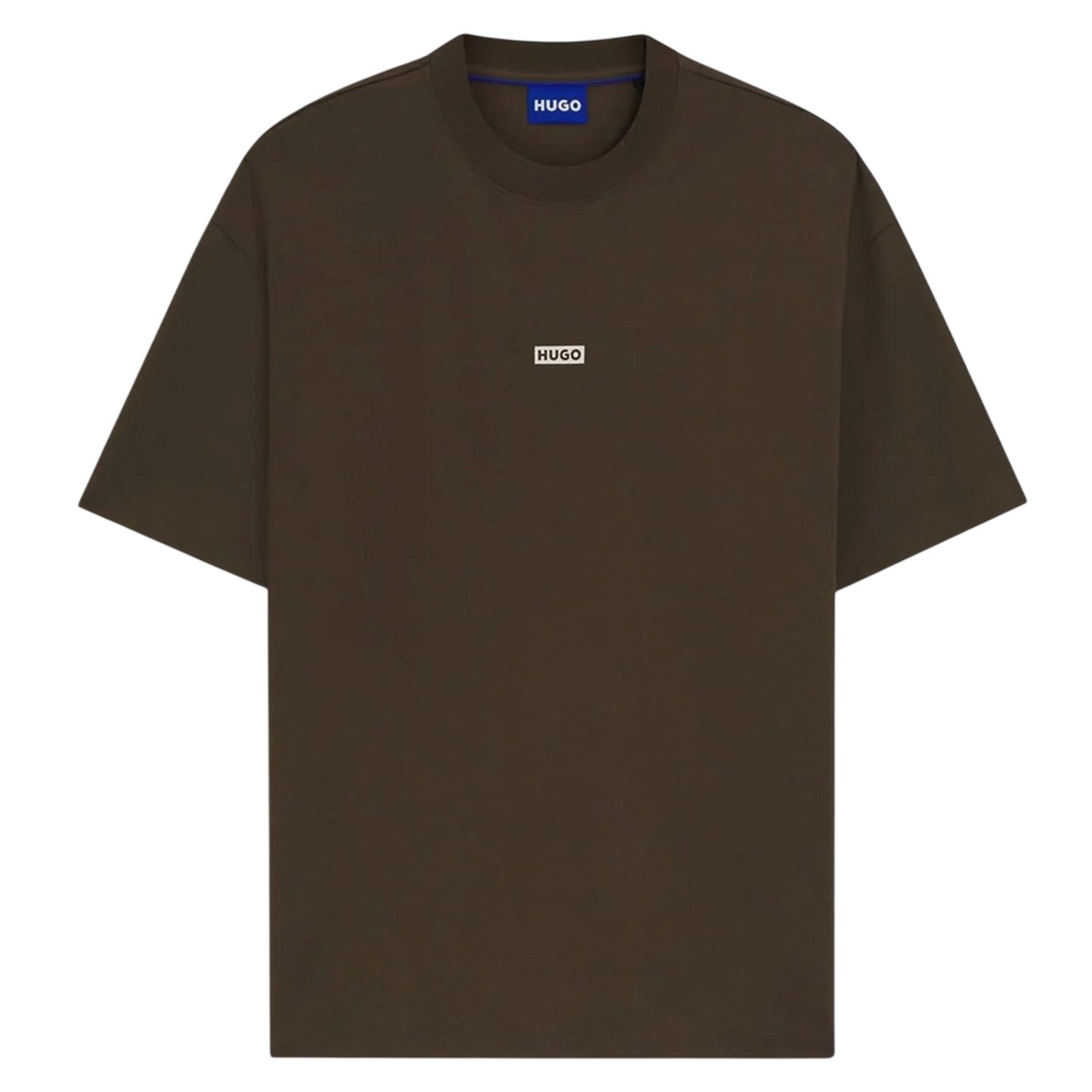 Dark Brown - Front - Hugo Mens MCMXCIII Back Print T-Shirt