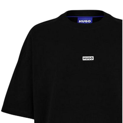 Black - Side - Hugo Mens MCMXCIII Back Print T-Shirt