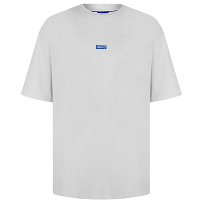 White-Blue - Front - Hugo Mens MCMXCIII Back Print T-Shirt