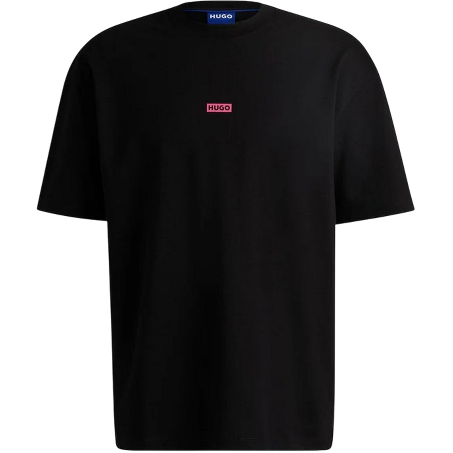 Black-Pink - Front - Hugo Mens MCMXCIII Back Print T-Shirt