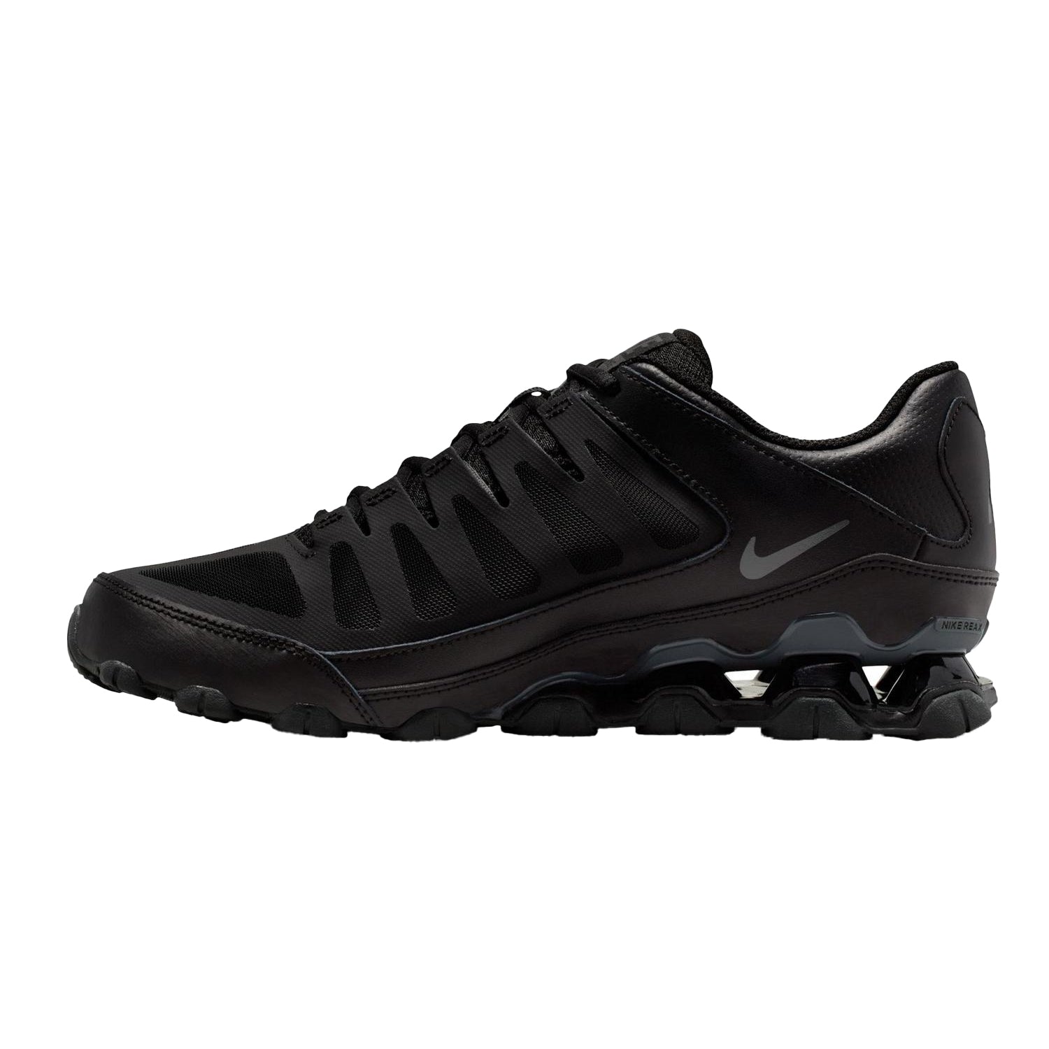 Triple Black - Side - Nike Womens-Ladies Reax 8 Tr Trainers