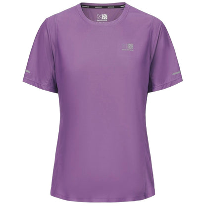 Grape - Front - Karrimor Womens-Ladies Back Print Slim T-Shirt