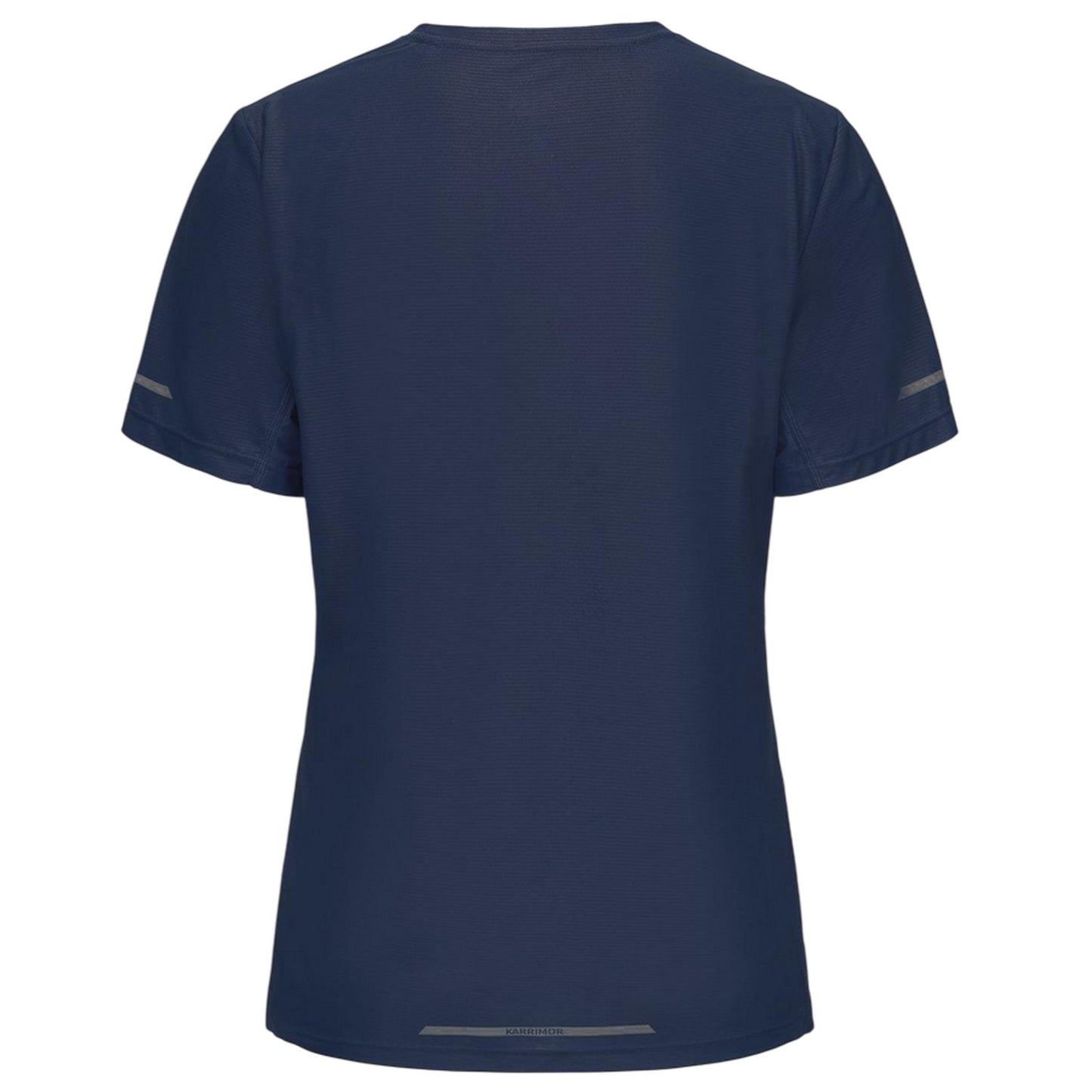 Navy - Back - Karrimor Womens-Ladies Back Print Slim T-Shirt