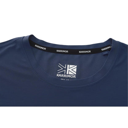 Navy - Lifestyle - Karrimor Womens-Ladies Back Print Slim T-Shirt