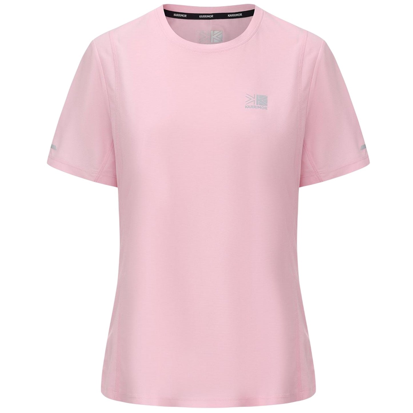 Pink Mist - Front - Karrimor Womens-Ladies Back Print Slim T-Shirt
