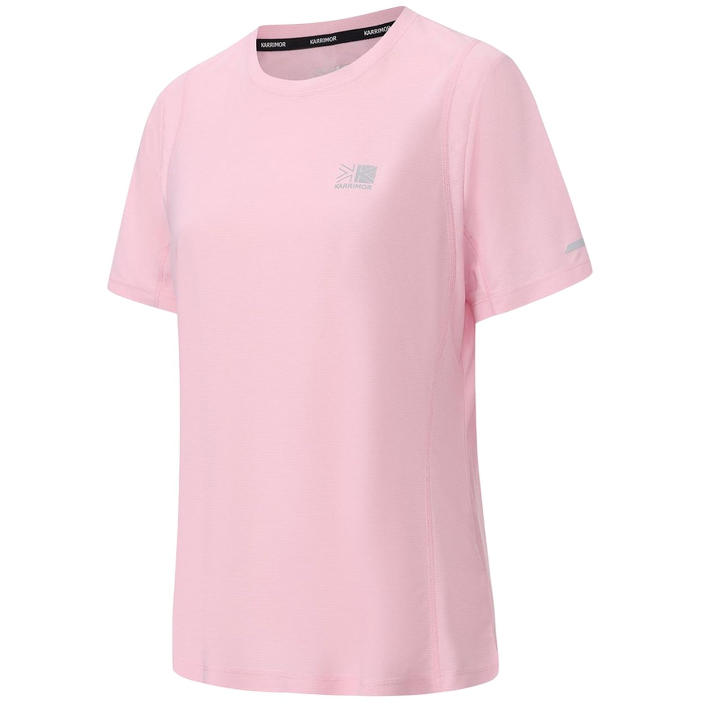 Pink Mist - Side - Karrimor Womens-Ladies Back Print Slim T-Shirt