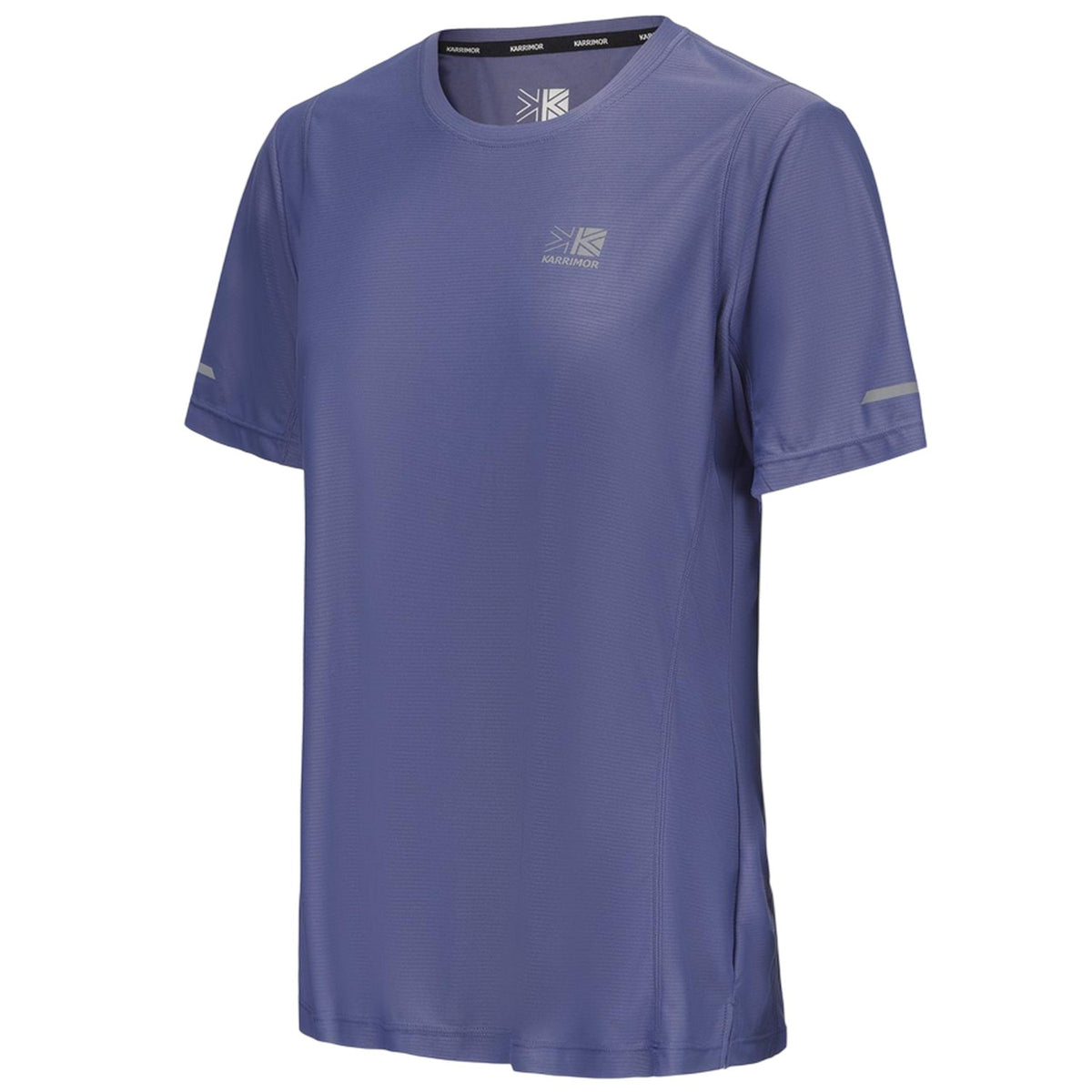 Purple - Side - Karrimor Womens-Ladies Back Print Slim T-Shirt