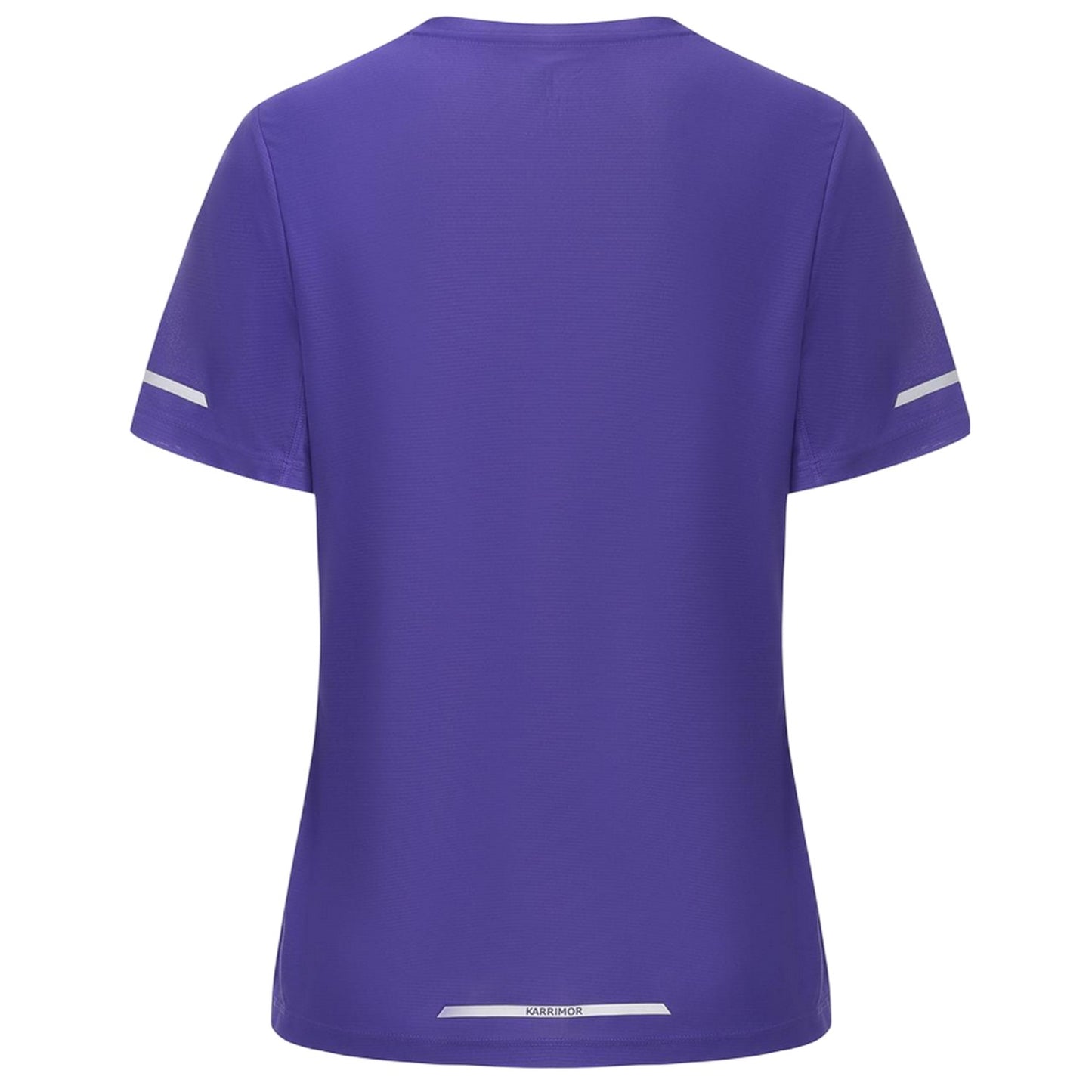 Dark Purple - Back - Karrimor Womens-Ladies Back Print Slim T-Shirt